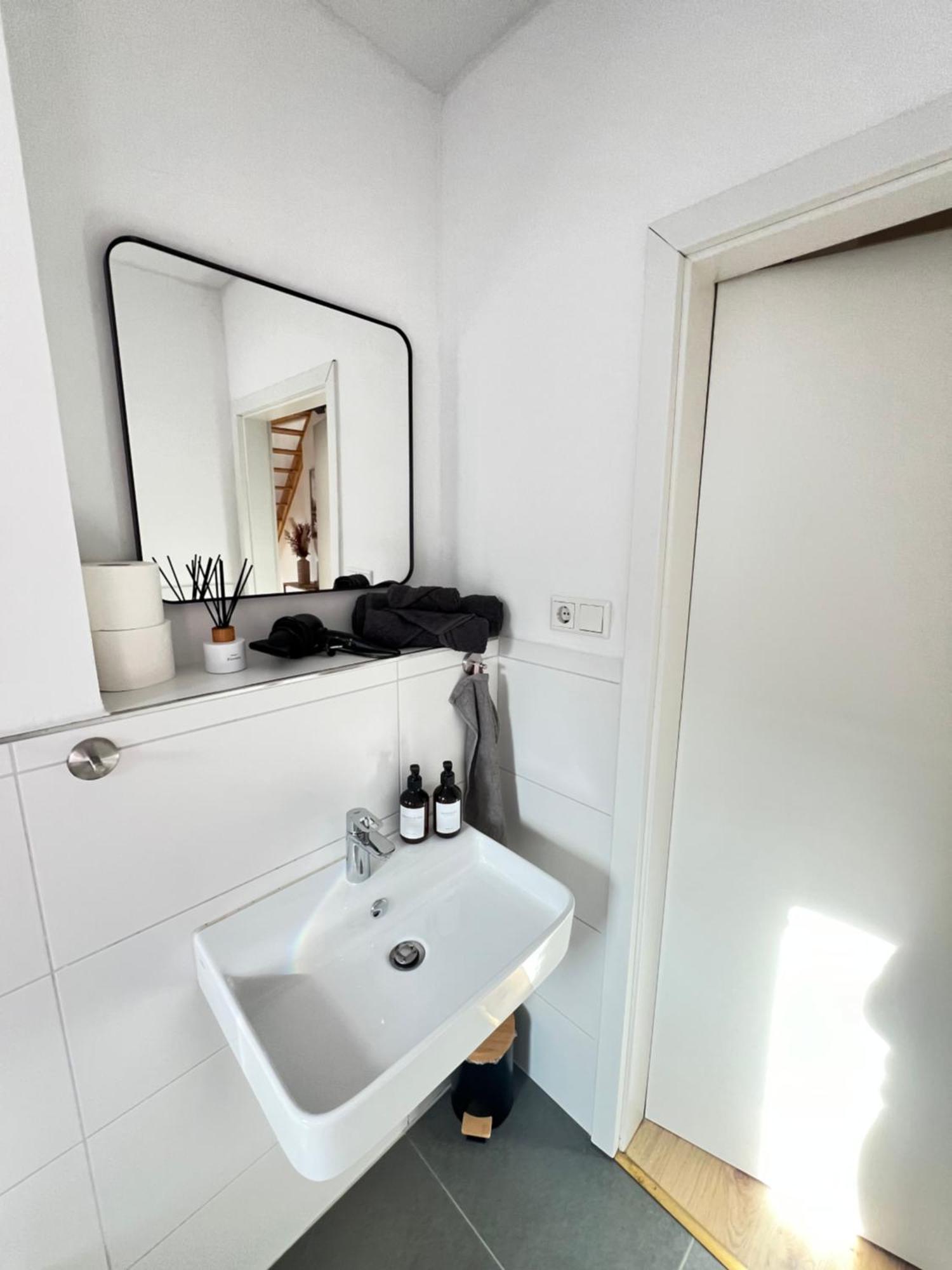 Maisonette-Apartment Mit Klimaanlage - In Dorsten Zentrum - Extérieur photo
