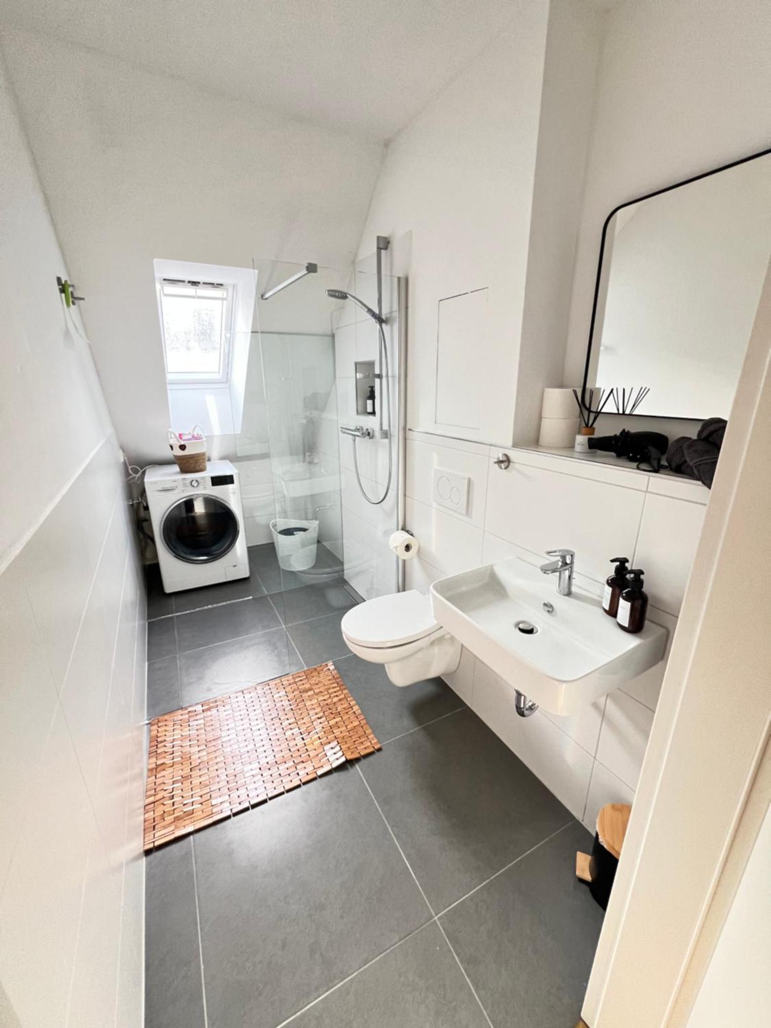 Maisonette-Apartment Mit Klimaanlage - In Dorsten Zentrum - Extérieur photo