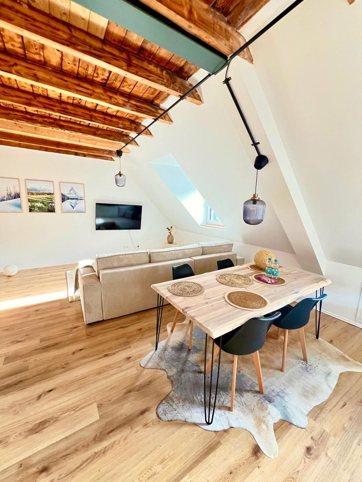 Maisonette-Apartment Mit Klimaanlage - In Dorsten Zentrum - Extérieur photo